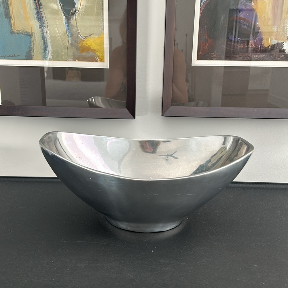 Pewter bowl